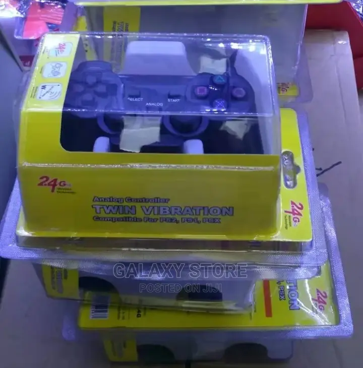 Wireless Gamepad Controller Twin Vibration for Ps1 Ps2 PSX