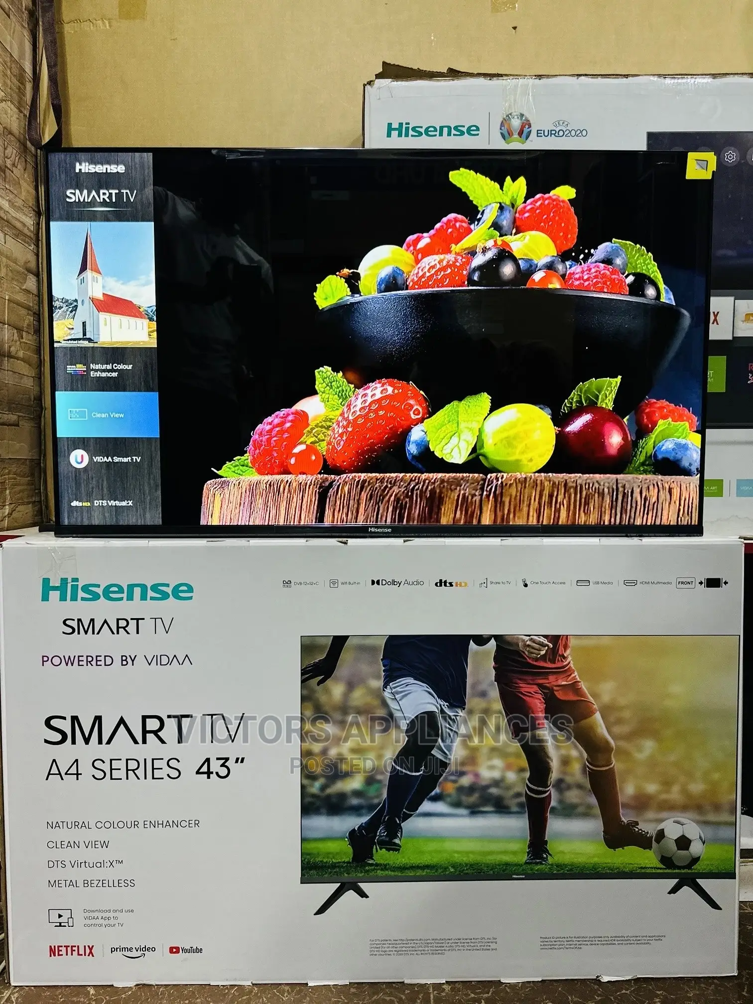 43inches Original Hisense Smart Tv