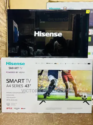 Hisense 43inch HD SMART TV Frameless Power by VIDAA