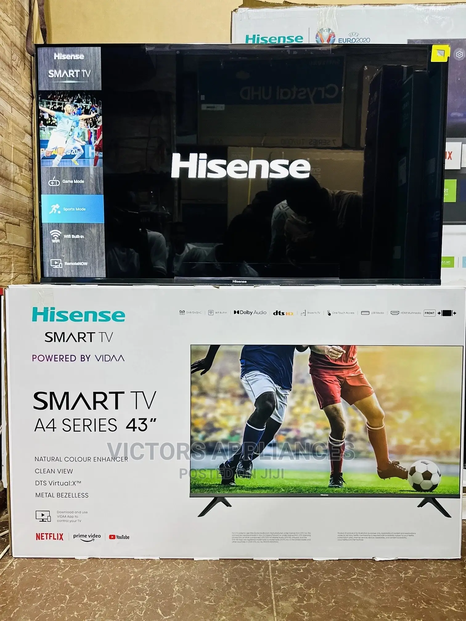 Inch 43 Hisense Frameless Smart Tv