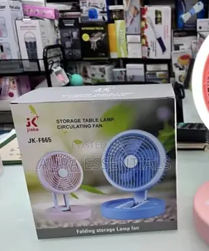 Storage Table Lamp Circulating Fan