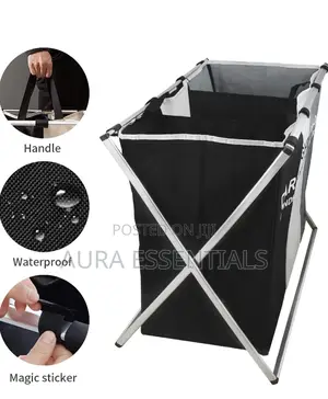 X Shaped Laundry Basket Storage Organiser