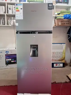 270l Hisense Double Door Fridge With Water Dispenser