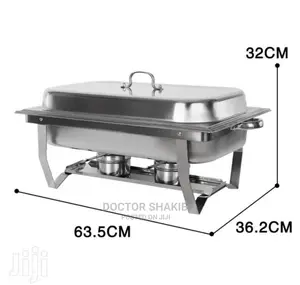 Double Compartment Chafing Dish