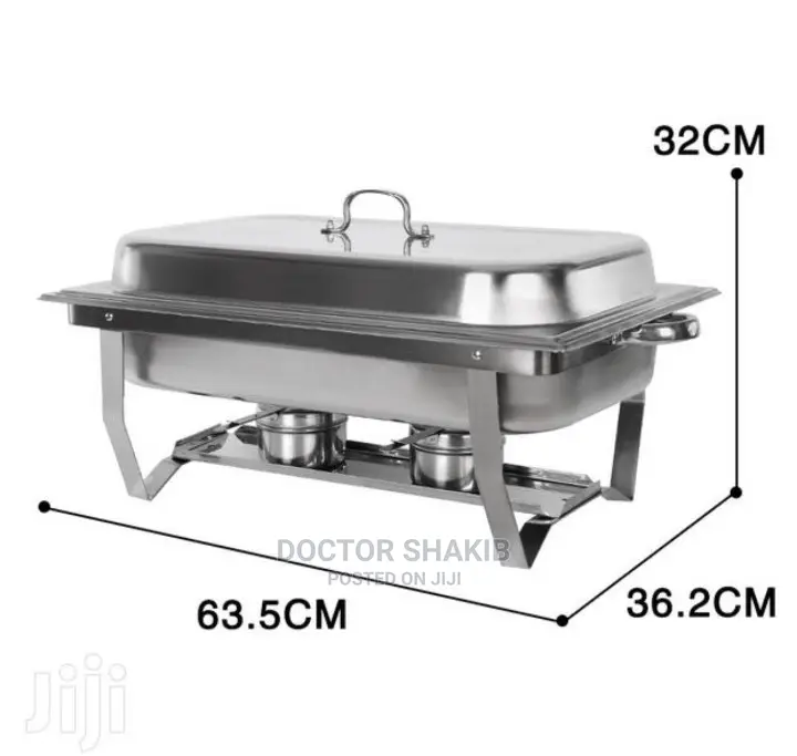 Double Compartment Chafing Dish