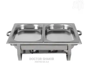 Double Compartment Chafing Dish
