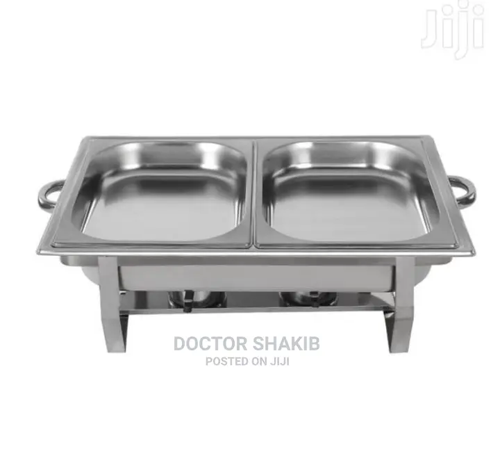 Double Compartment Chafing Dish