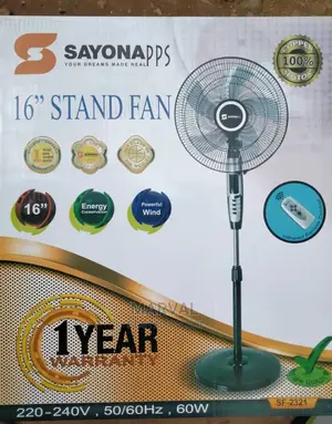 16" Stand Fan (Sayona)
