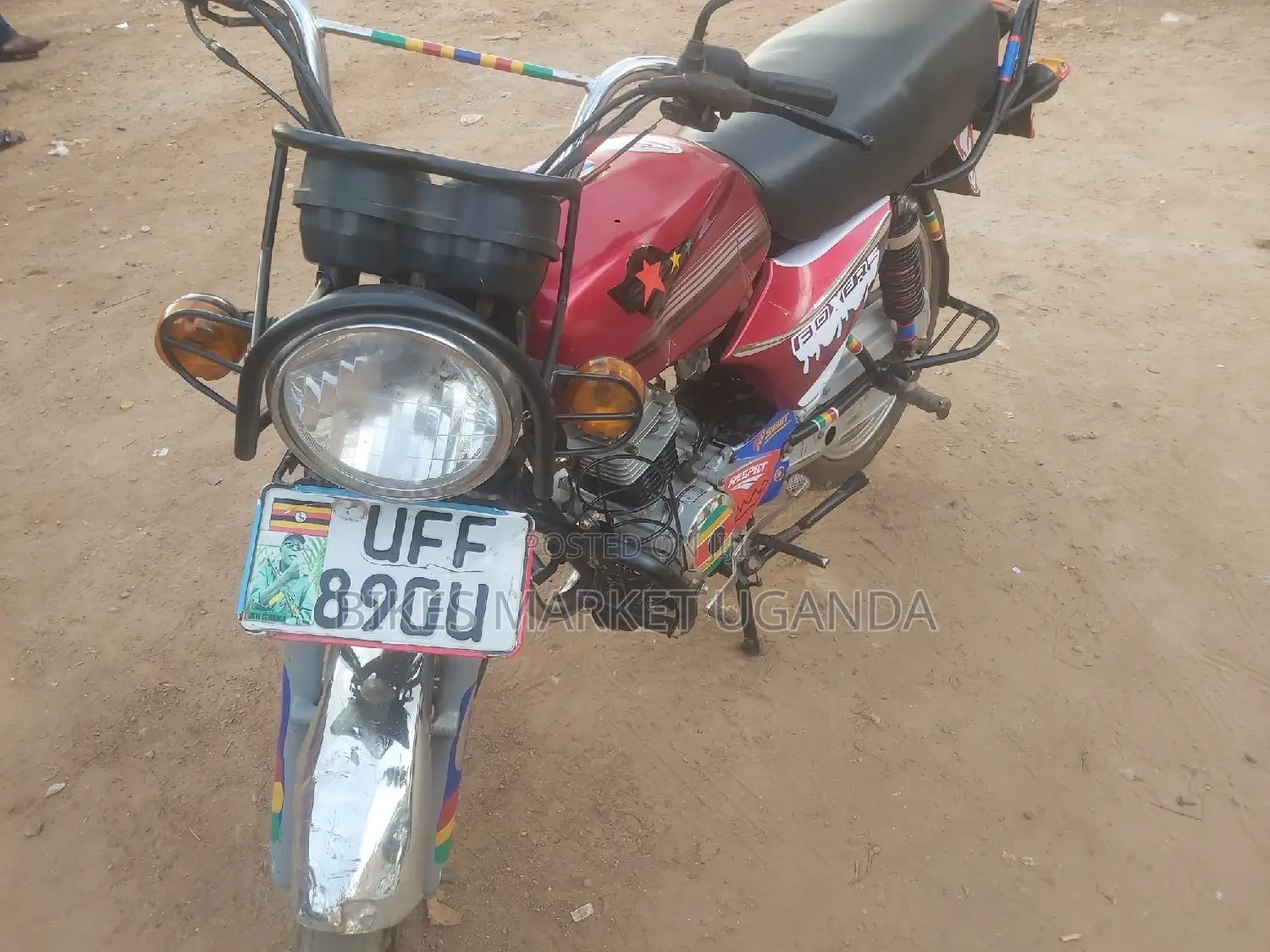 Bajaj Boxer 100 2021 Red