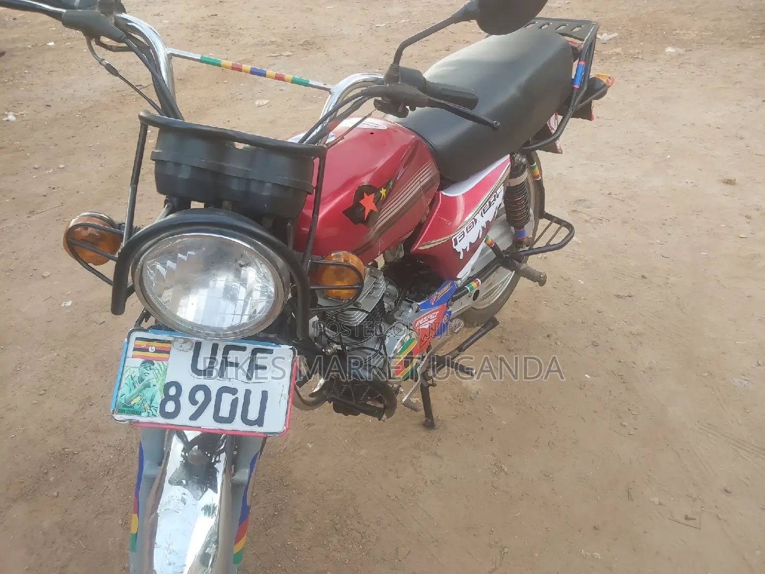Bajaj Boxer 100 2021 Red