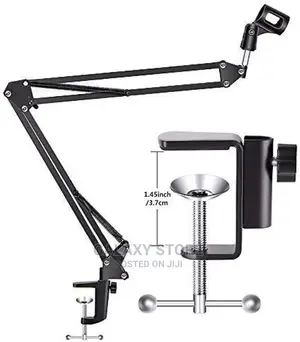 Professional Adjustable Recording Microphone Stand for Table