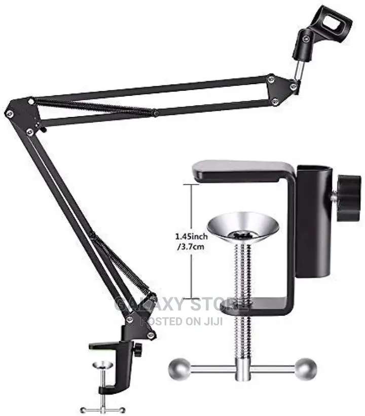 Professional Adjustable Recording Microphone Stand for Table
