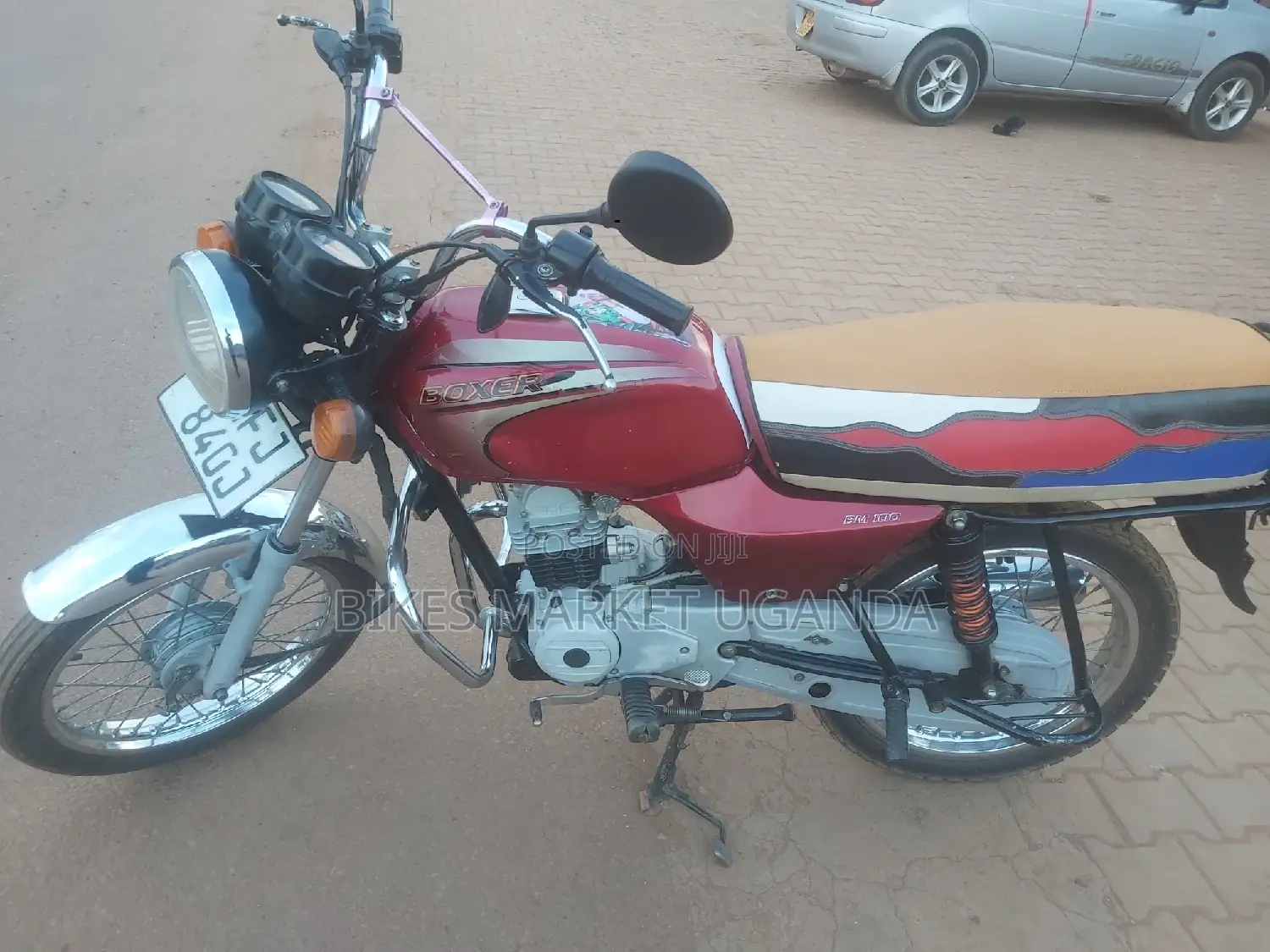 New Bajaj Boxer 100 2022 Red