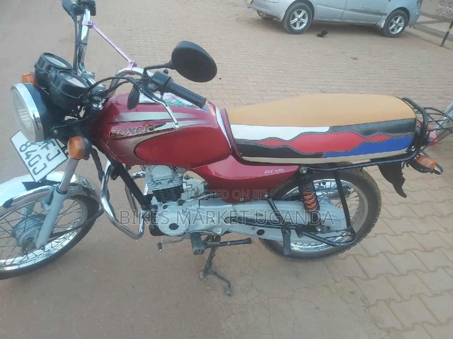 New Bajaj Boxer 100 2022 Red