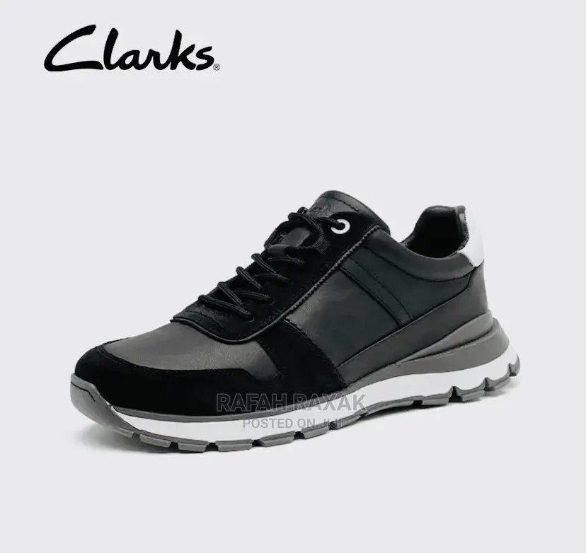 Original Black Clarks Sneakers