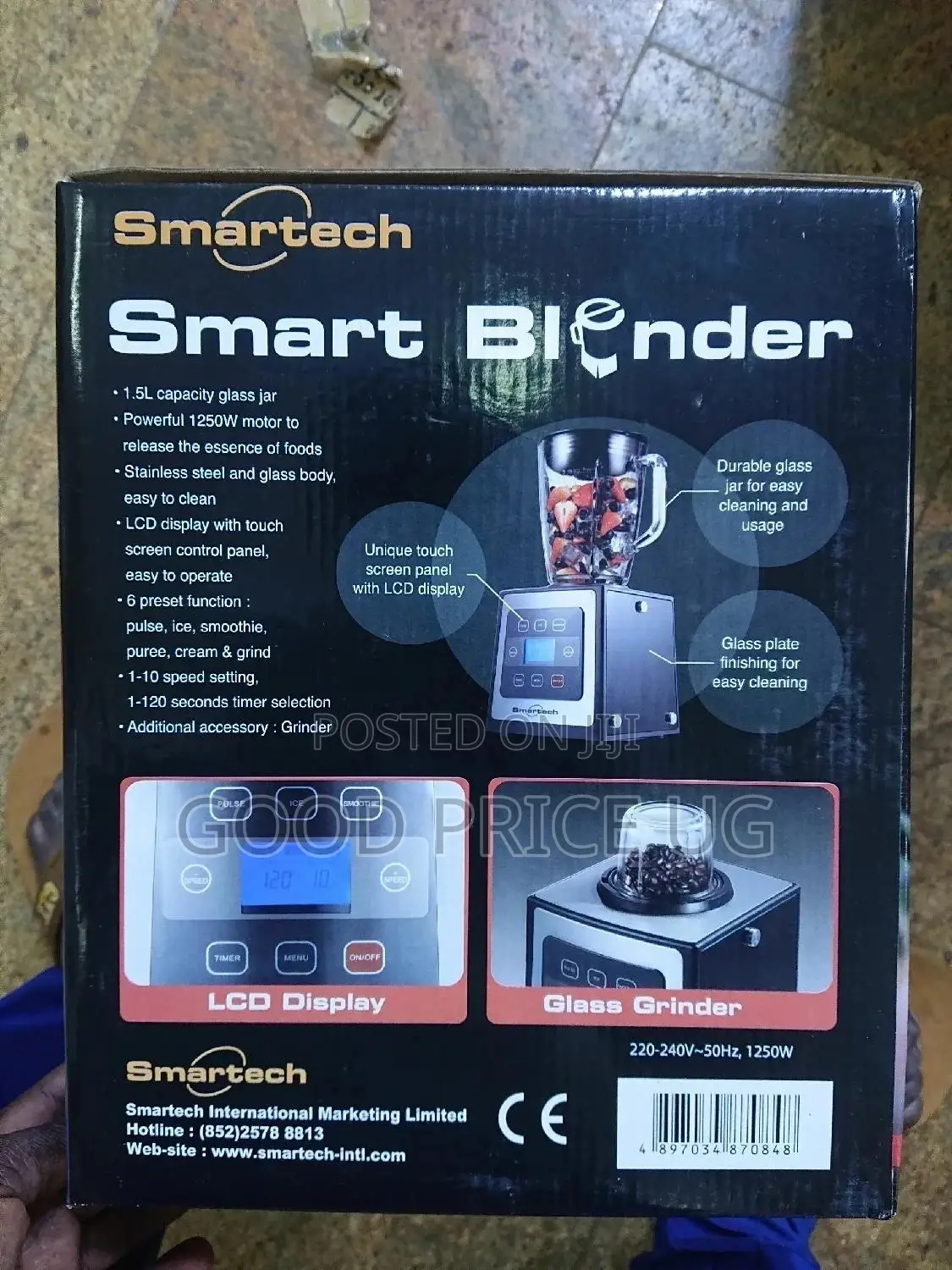 Smartec Digital Smart Blender .Comes With 2 Years Warranty