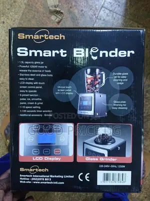 Smartec Digital Smart Blender .Comes With 2 Years Warranty