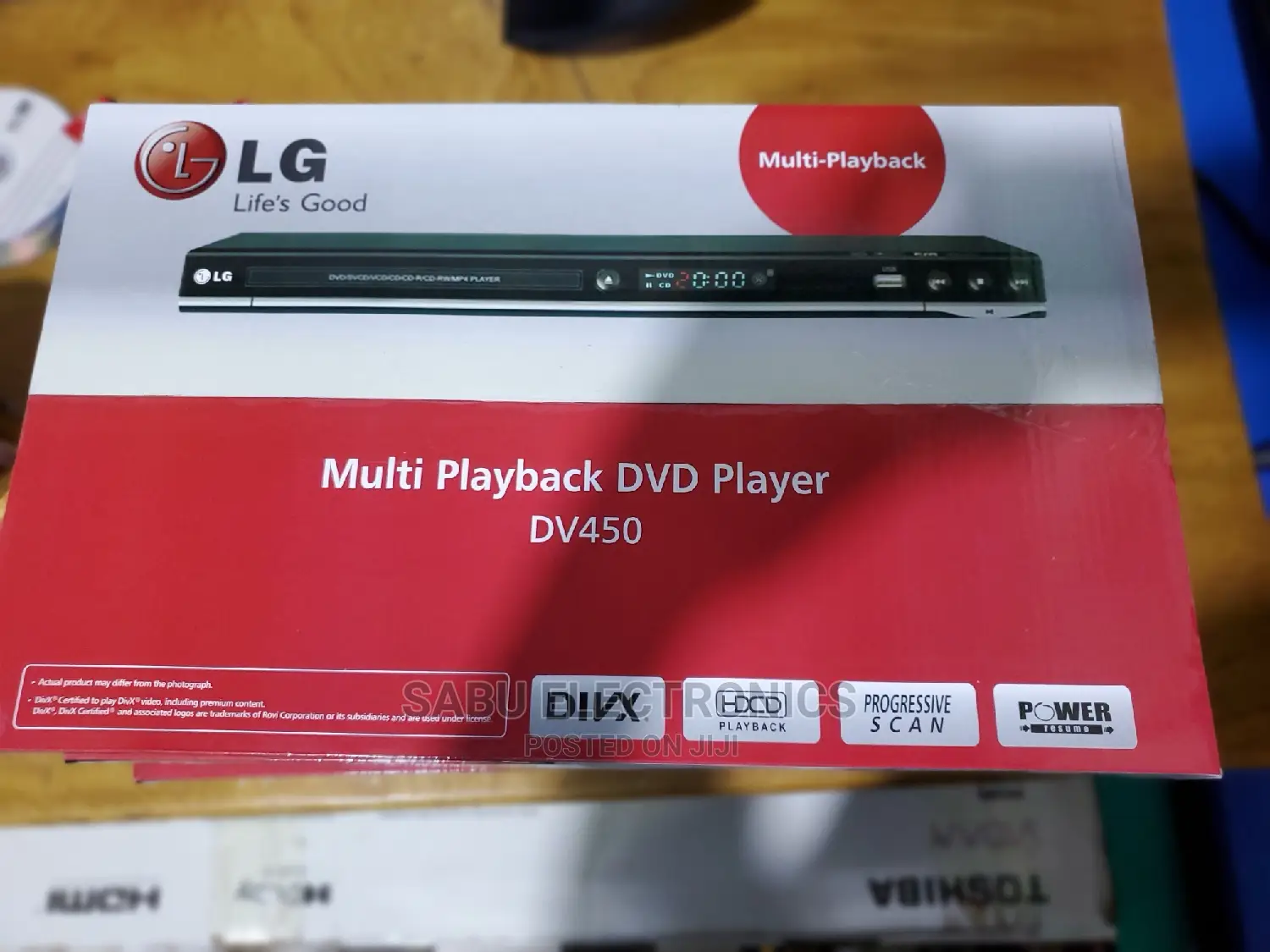 LG DVD Player-Multi Playback