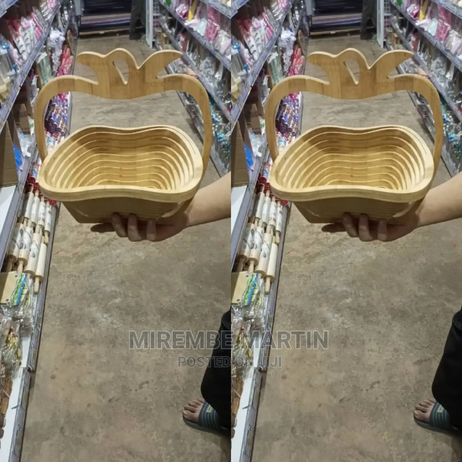 Wooden Fruit Basket