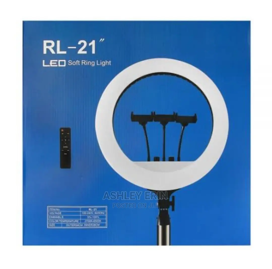 RL 21 Inches Led Soft Ring Light With Stand