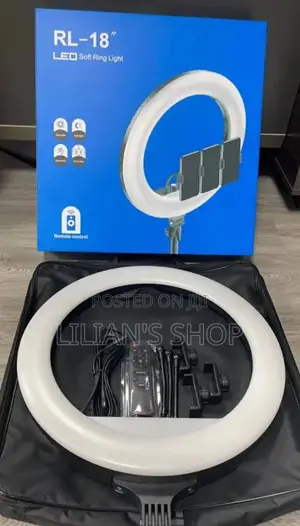 18" Selfie Ring Light With Stand