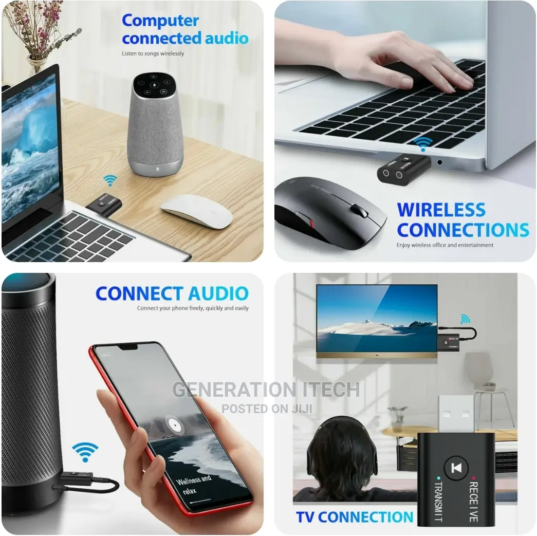 2 In 1 Bluetooth Audio Transmitter And Reciever - 5.0