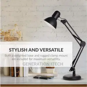 Reading Flexible Table Lamp- With Round Base