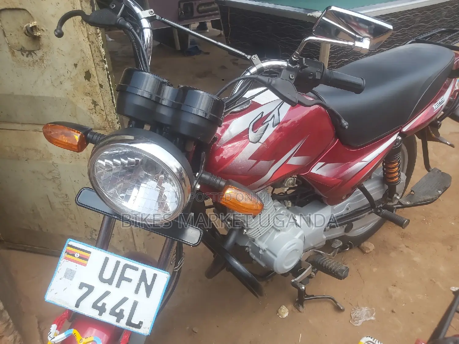 New Bajaj CT 110X 2022 Red