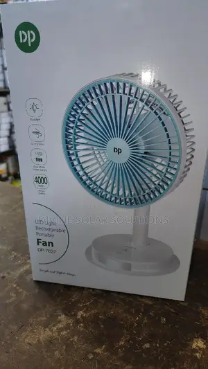 LED Light Rechargeable Portable Fan
