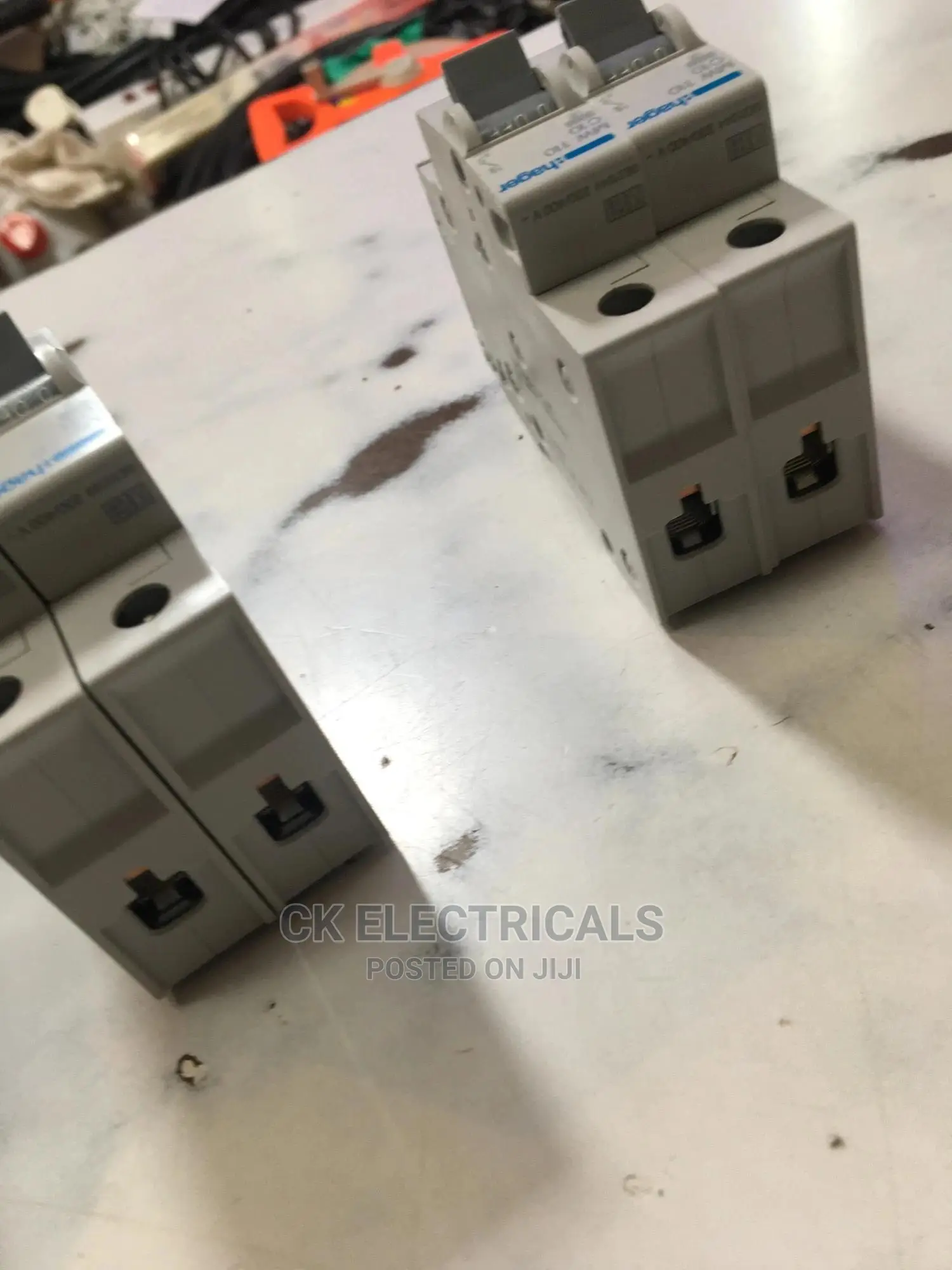 Original Hager Breakers and Double Poles(Dp) Available