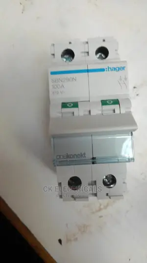 Original Hager Breakers and Double Poles(Dp) Available