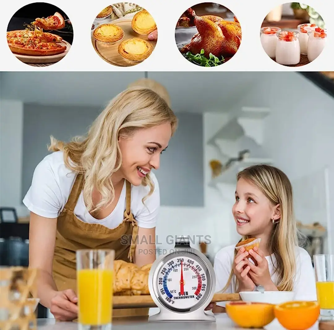 Stainless Steel Mini Oven Thermometer Temperature Gauge