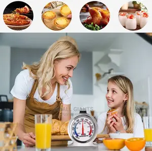 Stainless Steel Mini Oven Thermometer Temperature Gauge