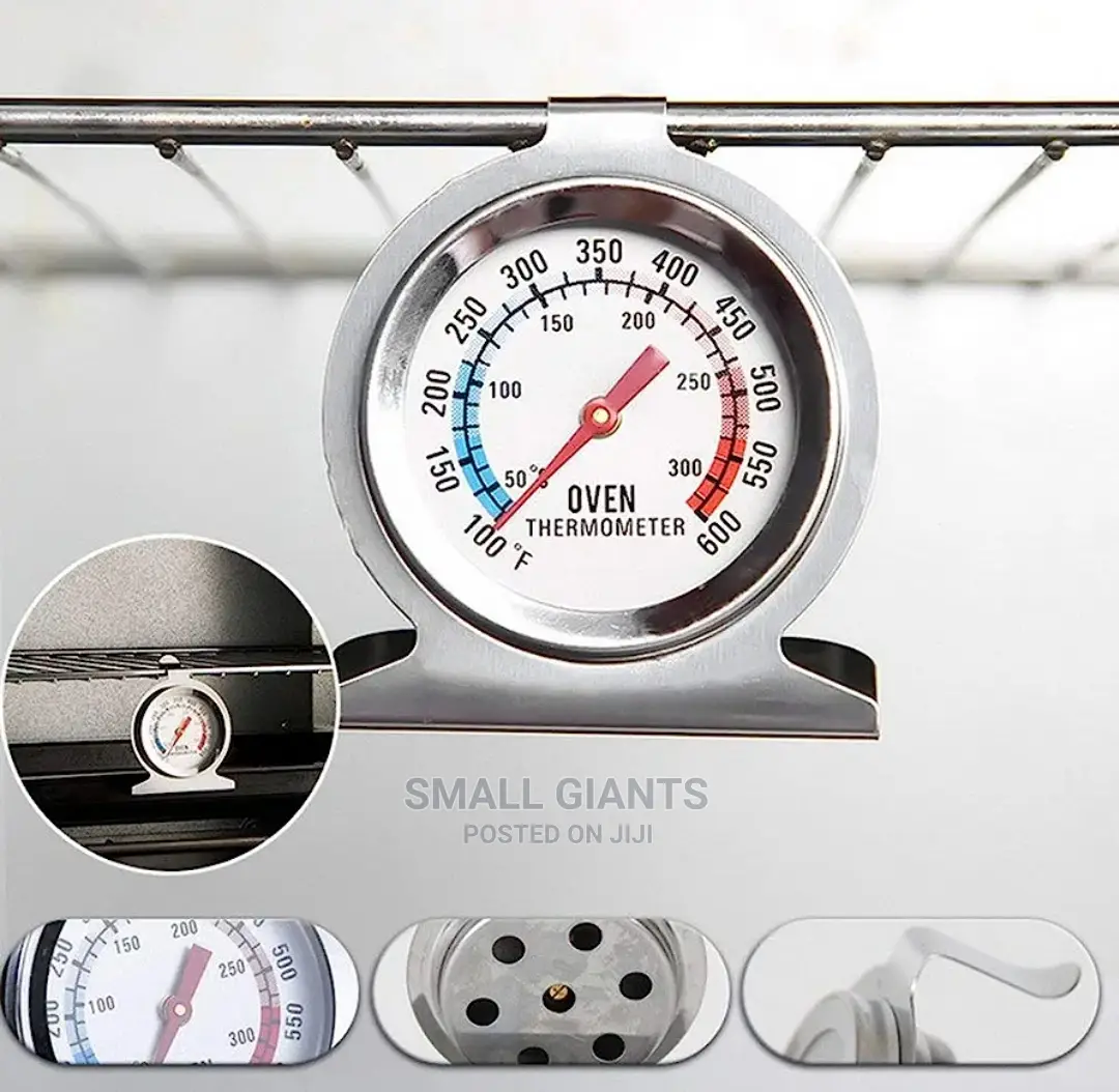 Stainless Steel Mini Oven Thermometer Temperature Gauge
