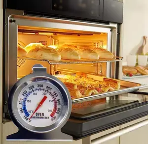 Stainless Steel Mini Oven Thermometer Temperature Gauge