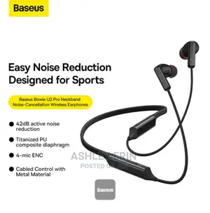 Baseus Bowie U2 Pro TWS Earphones ENC (Black)