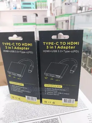 Type C to HDMI 3 in 1 Adapter