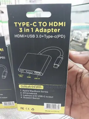 Type C to HDMI 3 in 1 Adapter