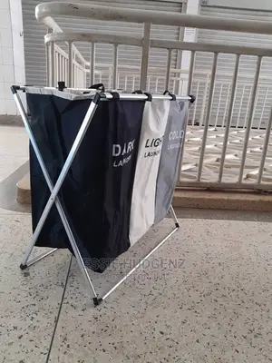 Big Divided Laundry Basket
