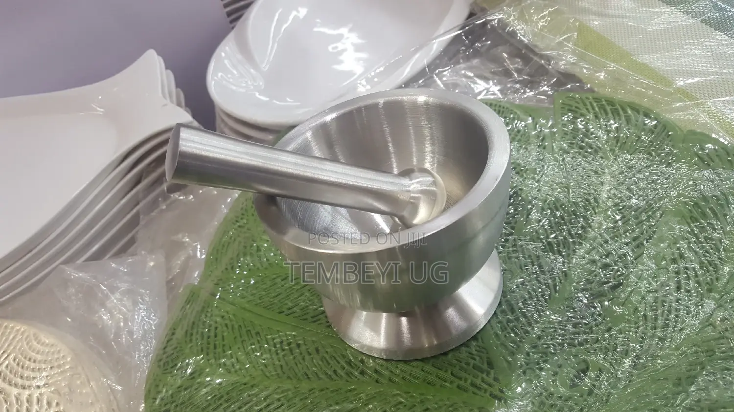 Stainless Steel Mortar and Pestle