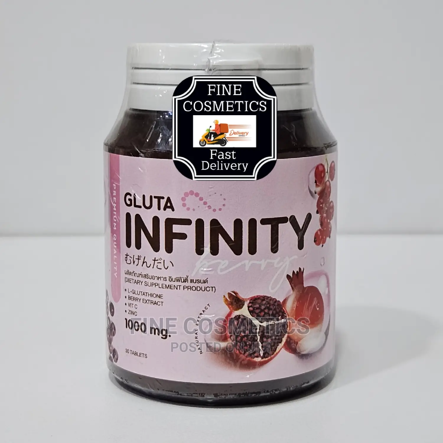 Gluta Infinity: Magic Skin Whitening Gluta Berry 30 Tablets