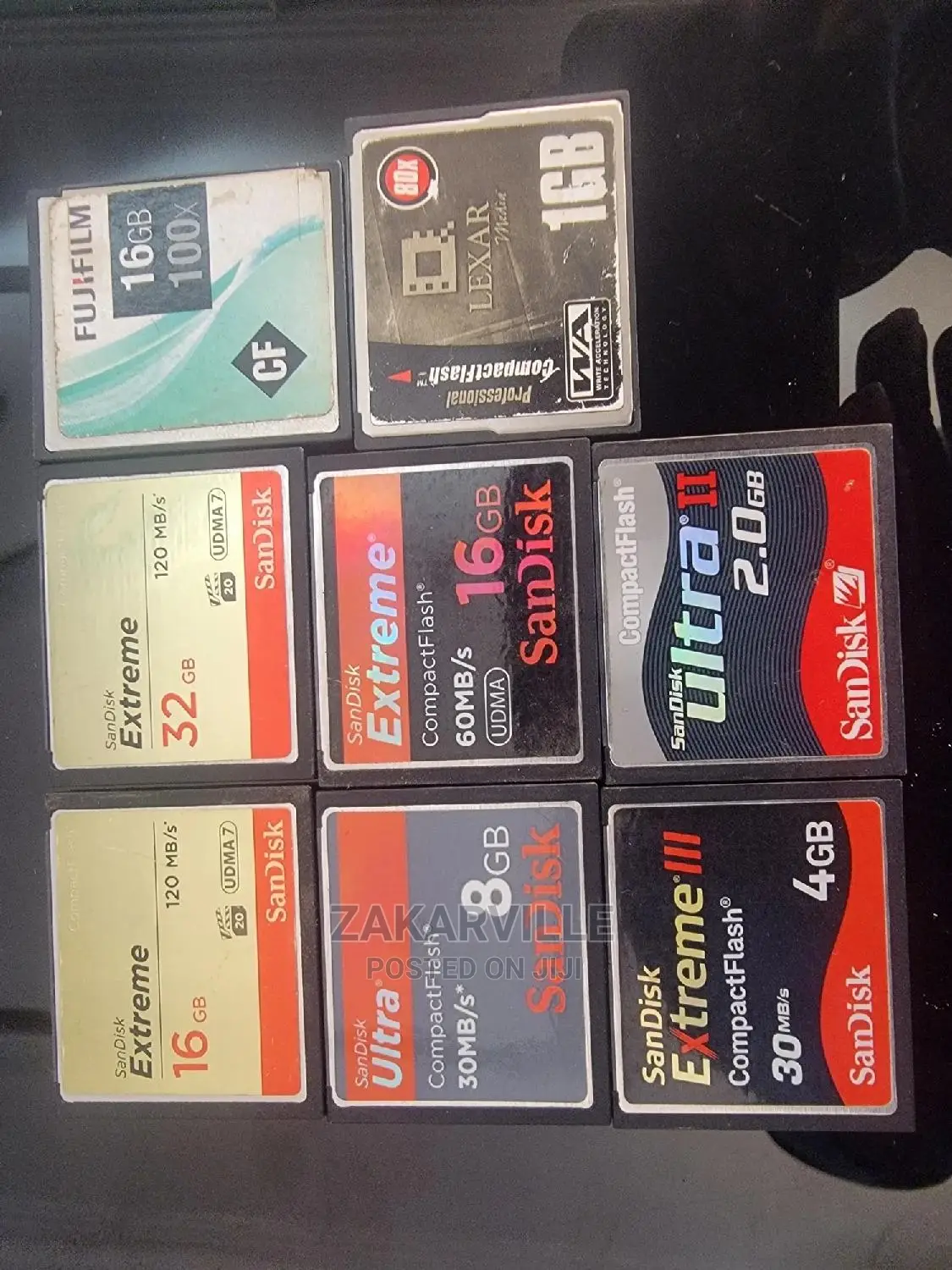 Kingston and Extreme CF Cards