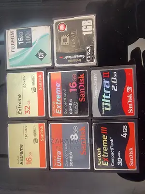 Kingston and Extreme CF Cards