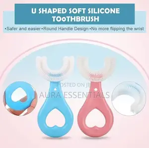 U-Shaped Silicone Soft Toothbrush for Kids