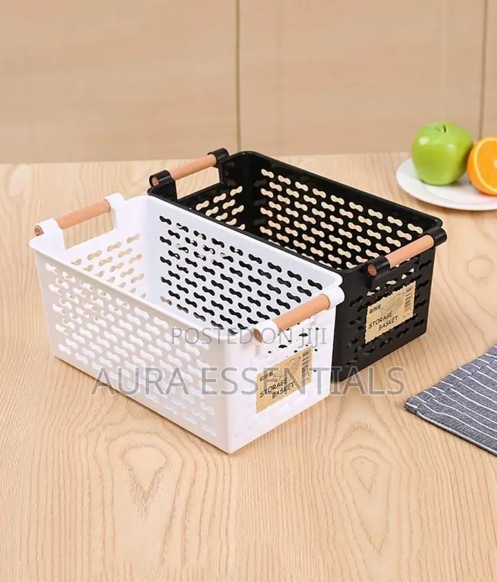Multi-Function Plastic Kitchen Storage Basket