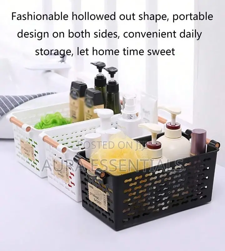 Multi-Function Plastic Kitchen Storage Basket