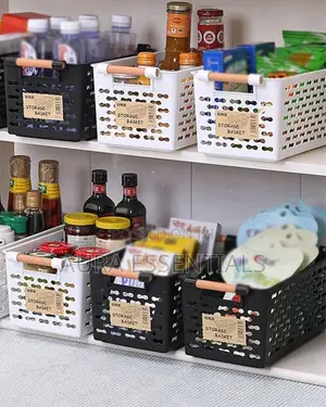 Multi-Function Plastic Kitchen Storage Basket