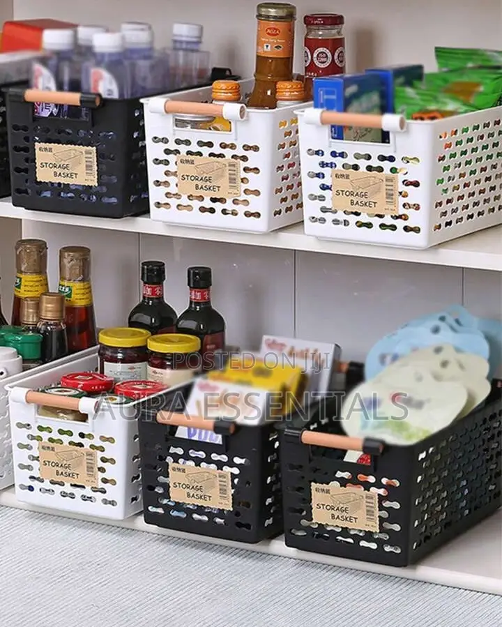 Multi-Function Plastic Kitchen Storage Basket