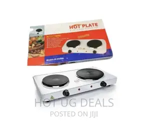 Hot Plate Solid Double Electric Cooker/Burner- White