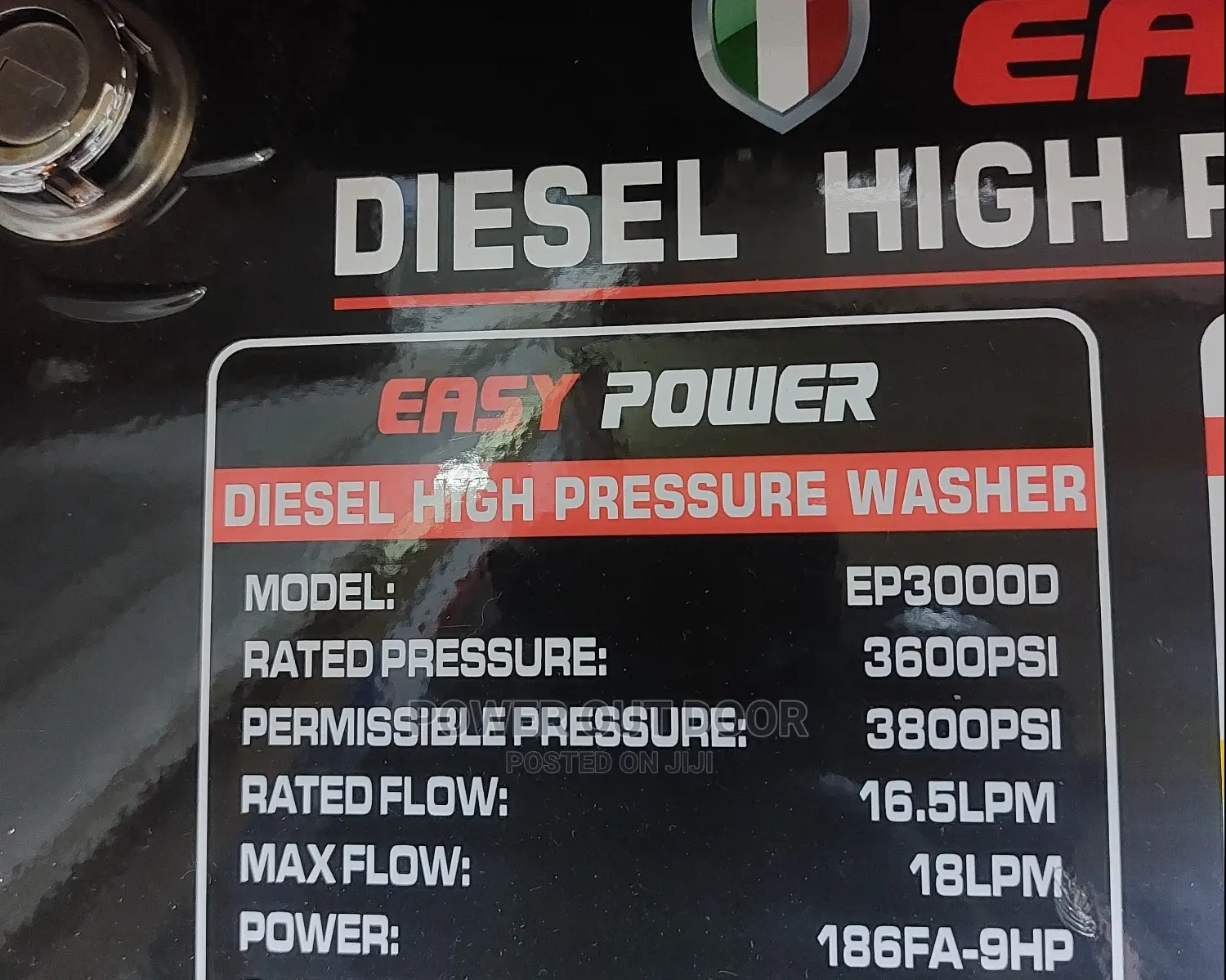 DIESEL High Pressure Washer 3600 Psi
